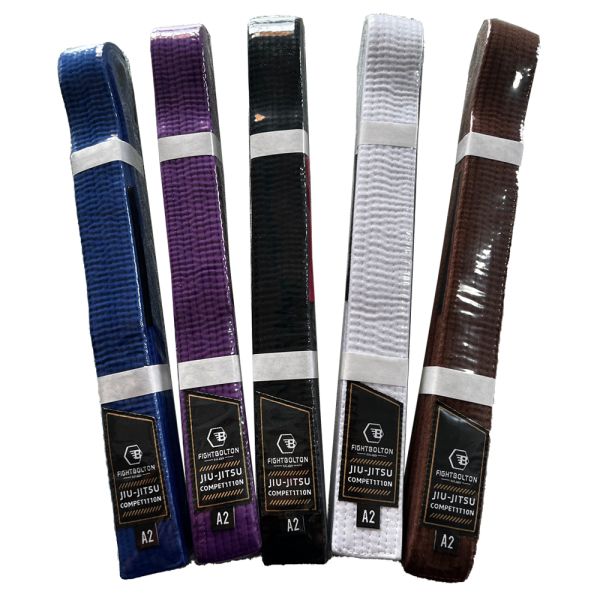 Lightweight Durable 100% Cotton BJJ Belt Pre Shurnk For Boys With Custom Logo