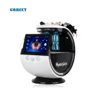 7 IN 1 Máquina de Cuidados da Pele Facial Técnica de Toque Sistema de Dermoabrasão Hydra Com Cabeça de Refrigeração Selada com Gelo