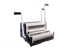 Double poinçonneuse multifonctionnelle d'attache de fil de boucle pour le papier F4
