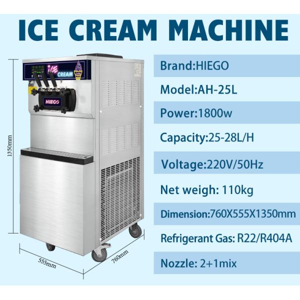 Машина мороженого мобильной гостиницы 36l создателя Gelato коммерчески коммерчески