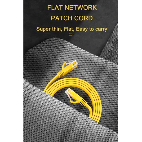 Высокоскоростной гибкий провод сети локальных сетей 24awg, кабель Lan интернета FTP Cat5 Cat5a плоский