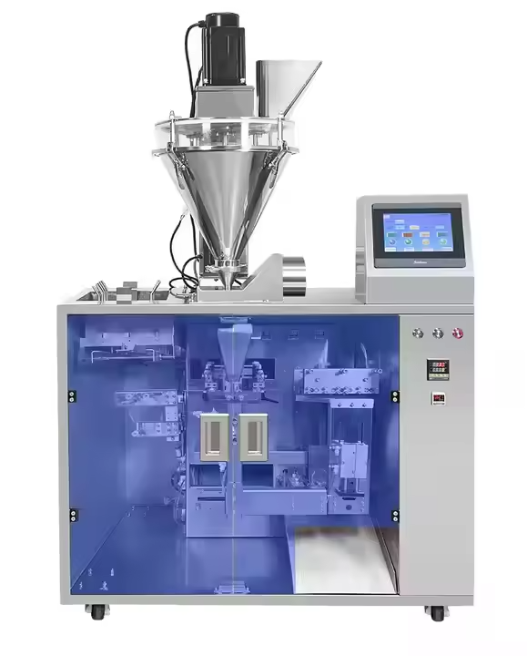 Machine d'emballage pour sachets à fermeture éclair (stand-up pouch) - Machine d'emballage de sachets - Machine de remplissage et de scellage de sachets