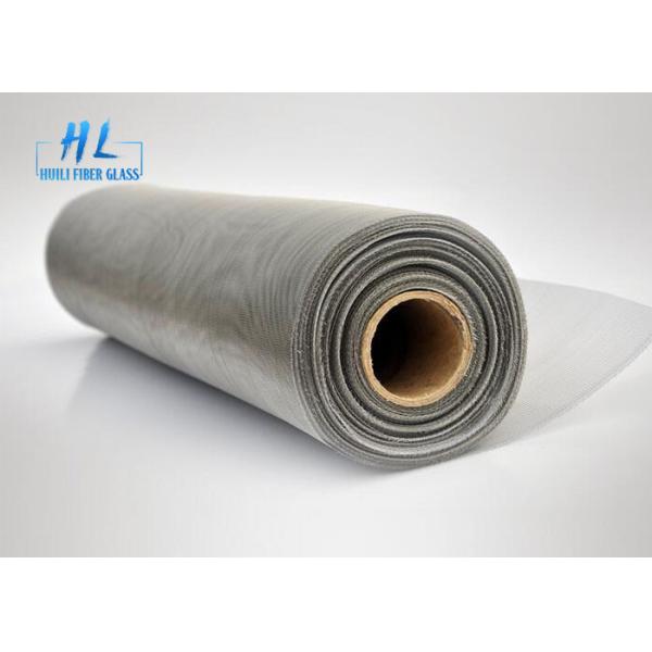 Fiberglass Insect Proof Window Screen , Gray Fiberglass Screen Wire Rolls