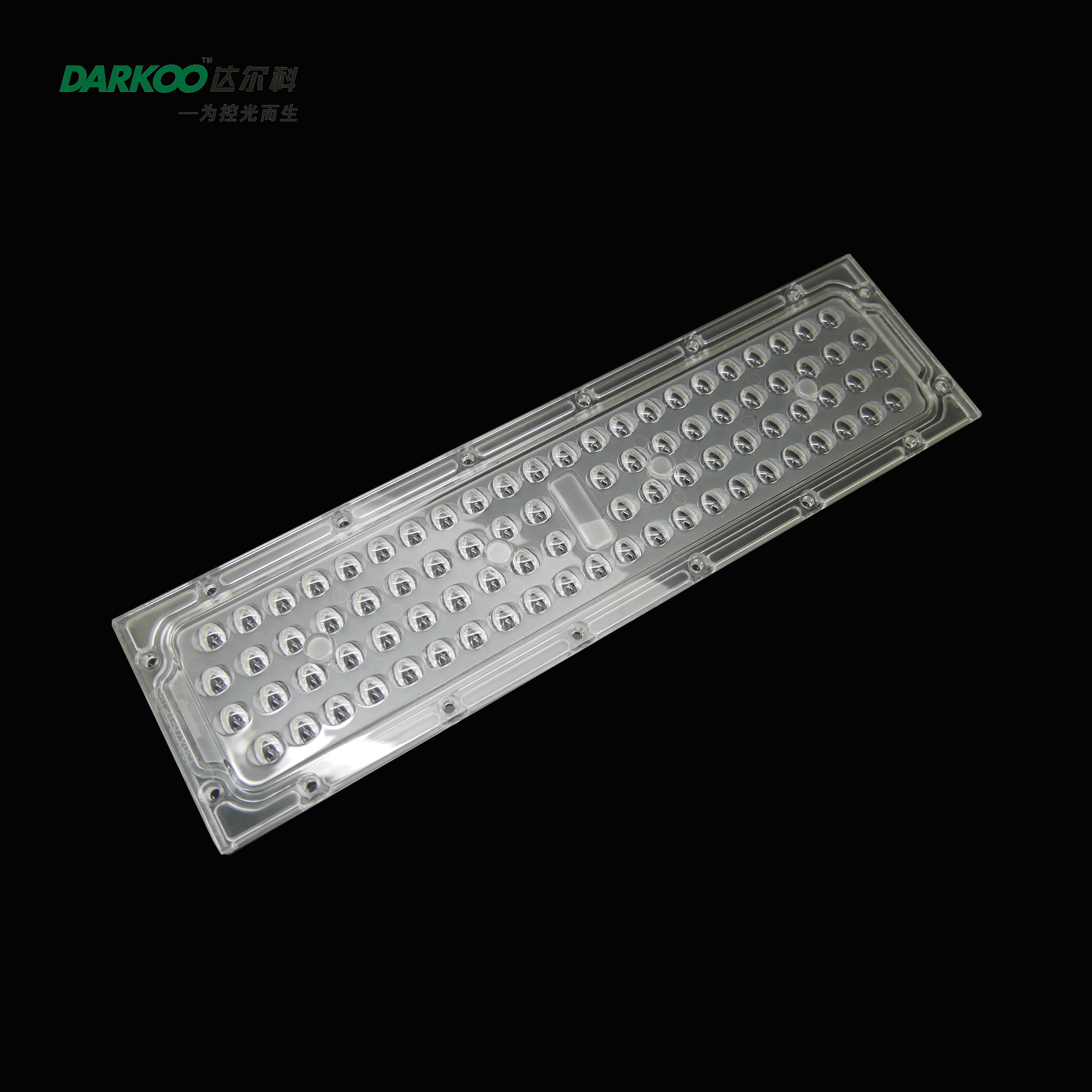 Оптически объектив СИД 252mm SMD 60 градусов для на открытом воздухе уличного света