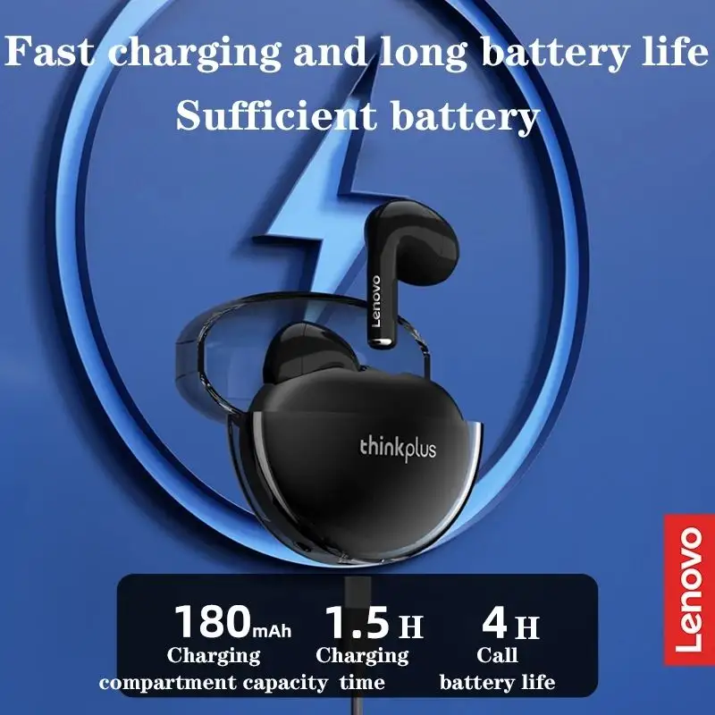Lenovo LP80pro Hifi Wireless Earphones TWS Noise Reduction In Ear Headphone