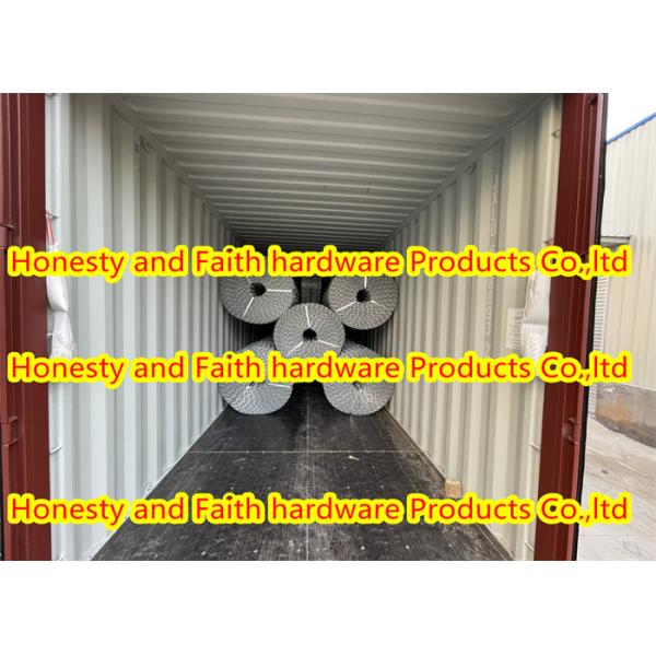 Export 8 Lines Galvanized Pipeline Reinfore Welded Mesh For Offshore Oil And Gas Pipelines