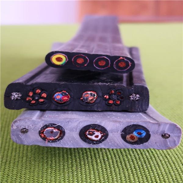 TVVB 12 Core PVC Flexible Elevator Lift Flat Travel Cable