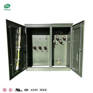 3000Kva Pad Mounted Transformer Three Phase Oil Immersed 24.94KV To 4160V Transformer Pad Mount