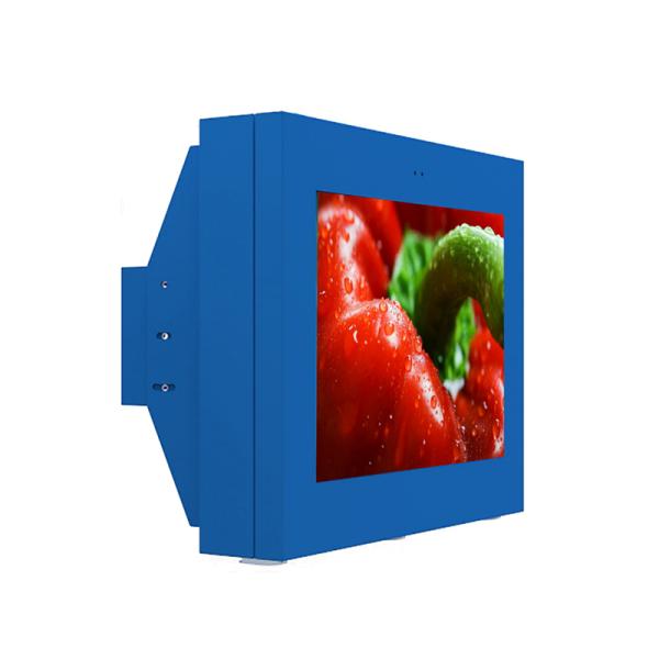 Customized Outdoor Wall Mounted Digital Signage Multi Language Support