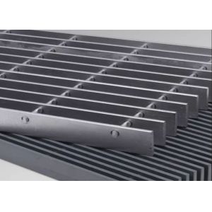 Panel de rejilla de pasarela de acero modular personalizado de bajo mantenimiento Decking antiderrapante