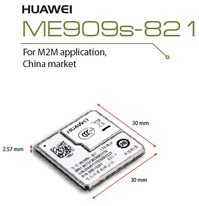 ME909s-821 Embedded Wifi 4G LTE Module With Linux , Android , Windows System