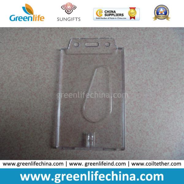 Hard Plastic Business Name Credit ID Enclosed Card Holders
