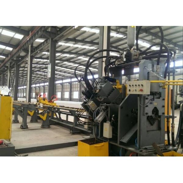 Transmission Tower Manufacturing Single Blade Shearing Angle Line Telecom Tower Production