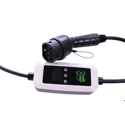 GB/T20234 Interface Standard e-mingze 3.5KW/7KW/11KW 1phase EV Charging Car Electric EV Charger AC Fast Charger for EV Car