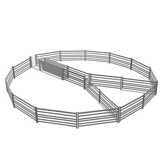 Length 2.1m Hot Dipped Galvanized Livestock Fencing For Farm Metal Fence