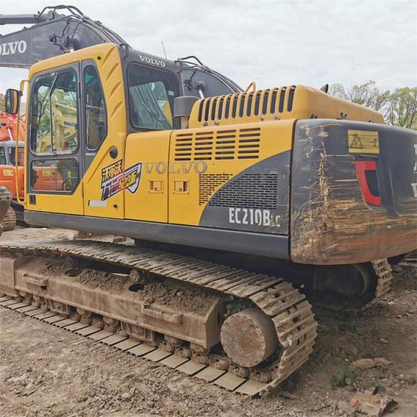21TON Operating Weight Used VOLVO EC210B Crawler Excavator with 0.9 Bucket Capacity