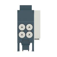 extractor 3000 M3/H del humo del polvo del laser 5500W con el sistema de la limpieza de uno mismo de 4 cilindros