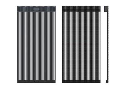 Lightweight LED Curtain Display For Media Facade Advertising High Transparent Rate