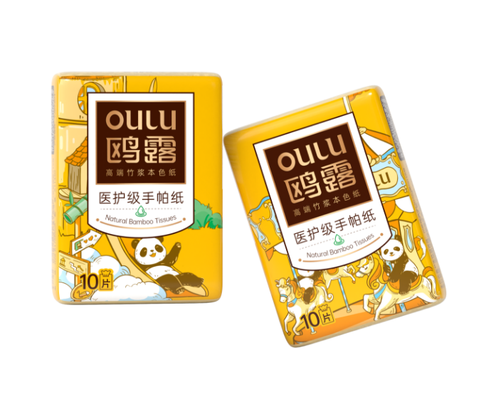 Custom Soft Bag Pocket Convenient Handkerchief Tissue Box Pack for Travel for Facial Tissues