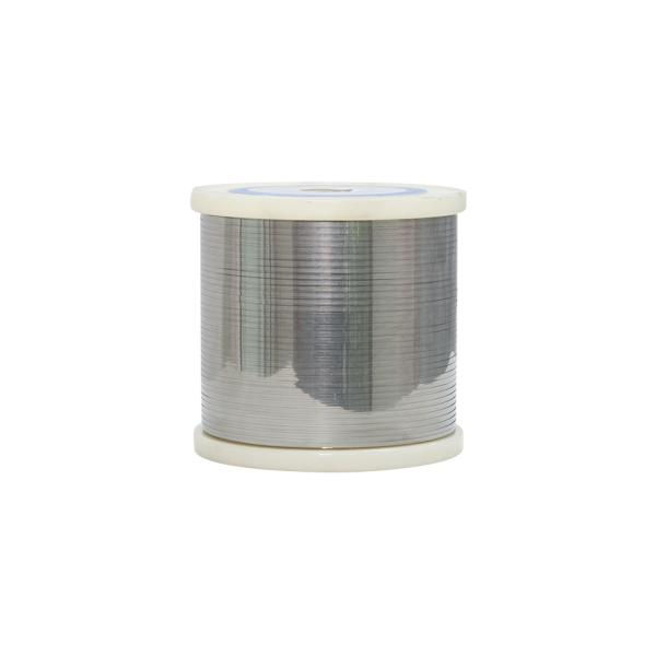 Bright 0.1mm FeCrAl Alloy 0Cr23Al5 TANKII D Electric Heating Resistance Flat Wire