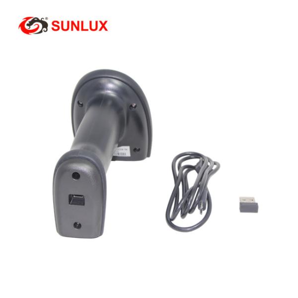 Warehouse 100000LUX 360° 1D 2D 2.4G Barcode Scanner