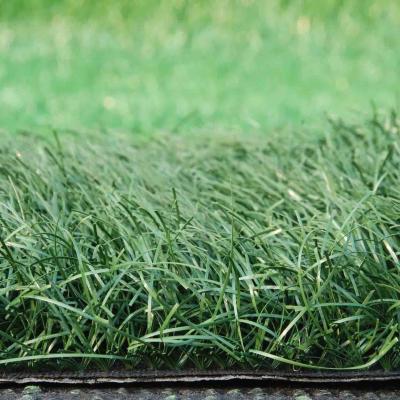 20 mm de altura de pilha Instalar grama artificial em terra com apoio de látex ou PU