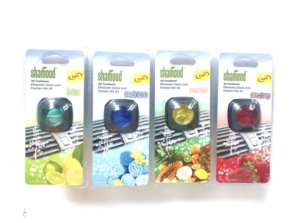 Square Refresh Vent Auto 4ml Liquid Air Freshener For Cars Pine Tree