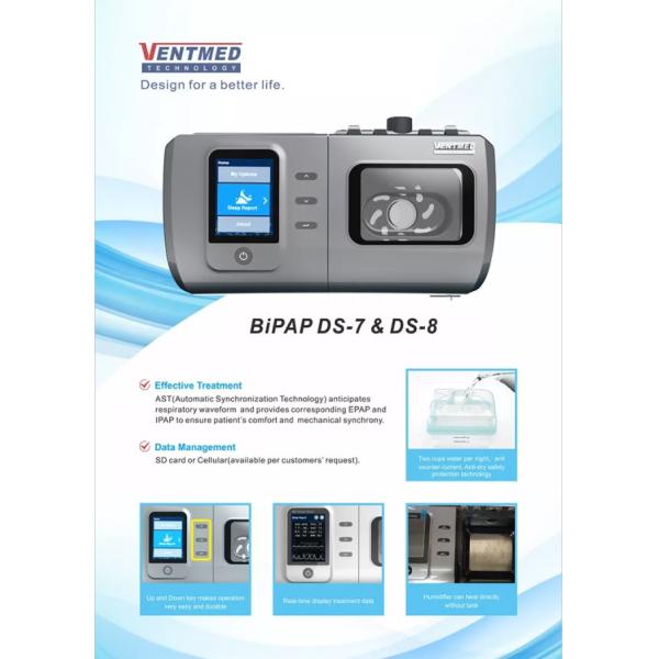 24V Sleep Apnea Machine CPAP , APCV Portable Air Breathing Machine