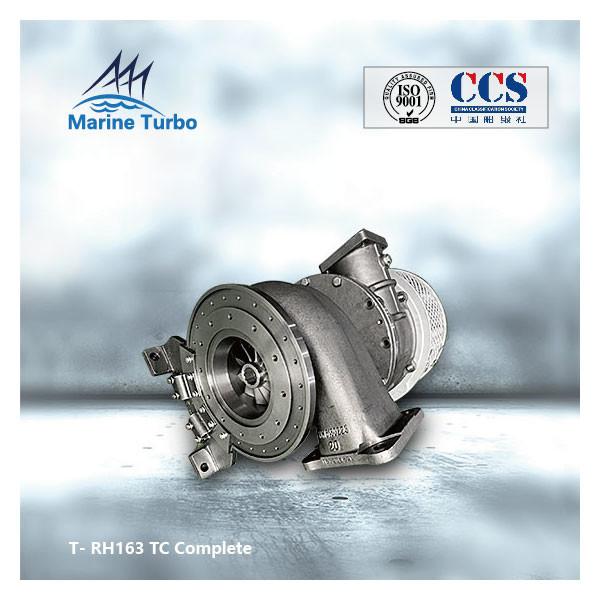 Gas de escape de repuesto RH163 Turbocompresor diésel marino completo