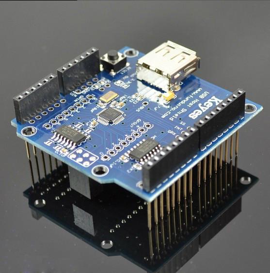 Protetor para Arduino, protetor do anfitrião de USB do andróide compatível com andróide ADK de Google