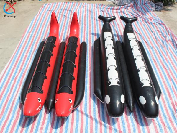 Produtor Jogos Infláveis de Água Peixe Voador Inflável Banana Sled de Água Para Adultos