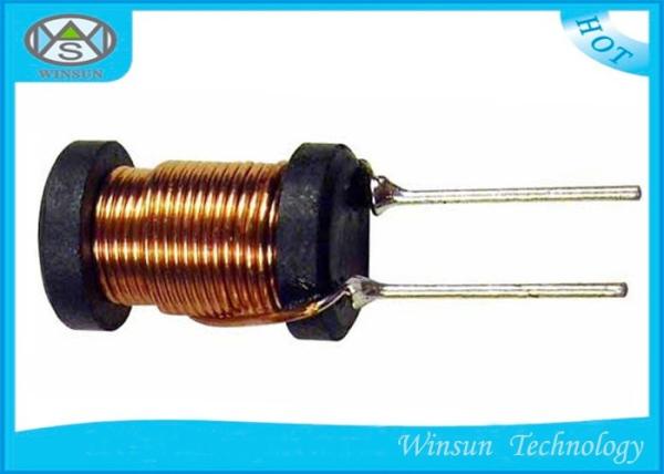 Lead Free Low Impedance Chokes Fixed Inductor Ferrite Core Diameter 10mm Height 16mm
