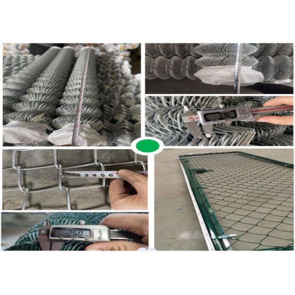 55mm Diamond hole size galvanized Chain Link Mesh use for safety protection