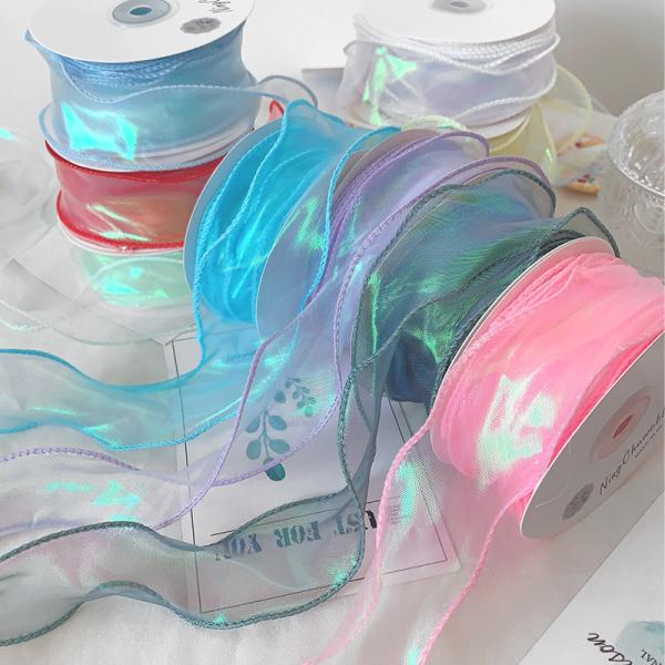 40мм полиэстерная лента с атласным краем