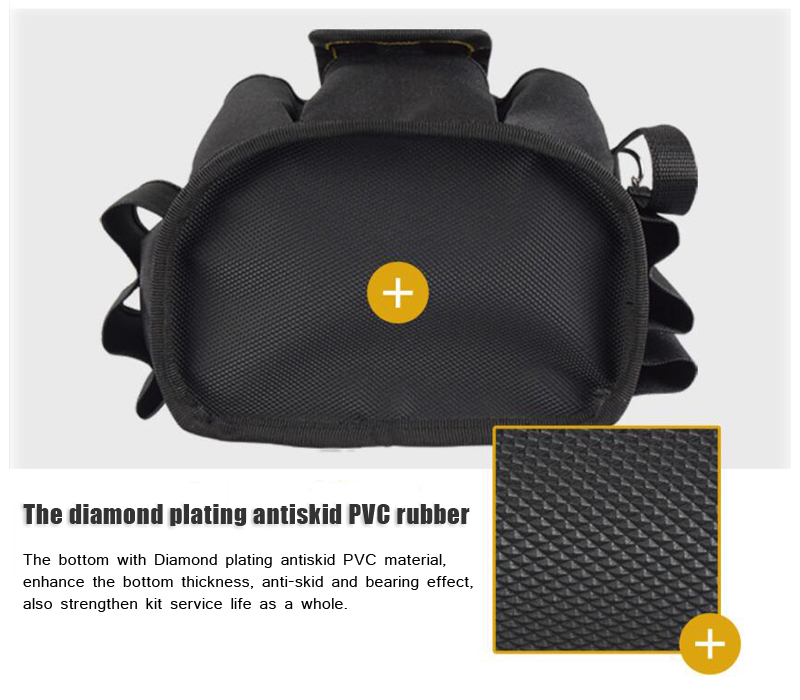 Customized Tool Storage Carpenter Electrician Tool Pouch Waist Tool Bag