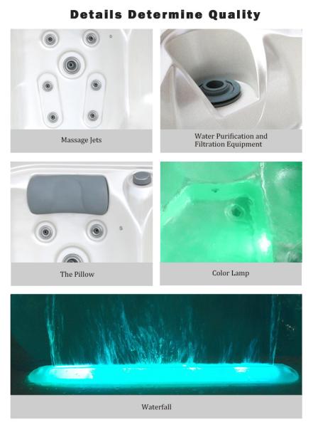 27pcs Jets 2 Lounges Spa ao ar livre banheira de hidromassagem banheira de hidromassagem