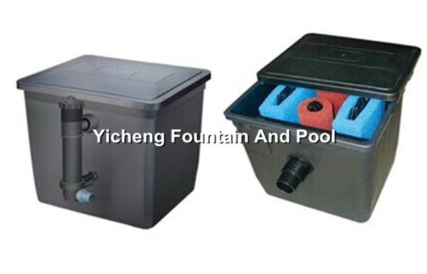 Biological UV Filtration Pond Filter For 4m³ Garden / Fish Ponds 50L Volume