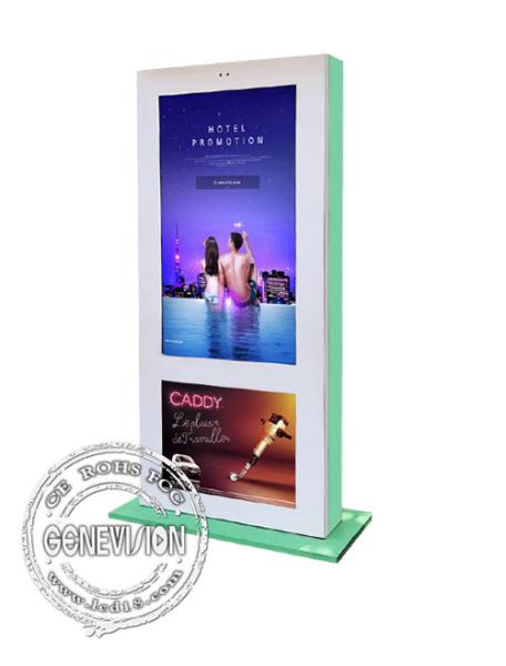 Promotion 55 Inch Floor Standing Outdoor Digital Signage Touch Screen Android WIFI display