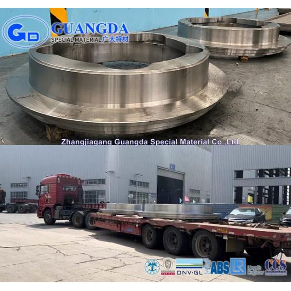 Heavy Steel Forgings Flange Forings  42CrMo4 Large Flanges Wind Turbine