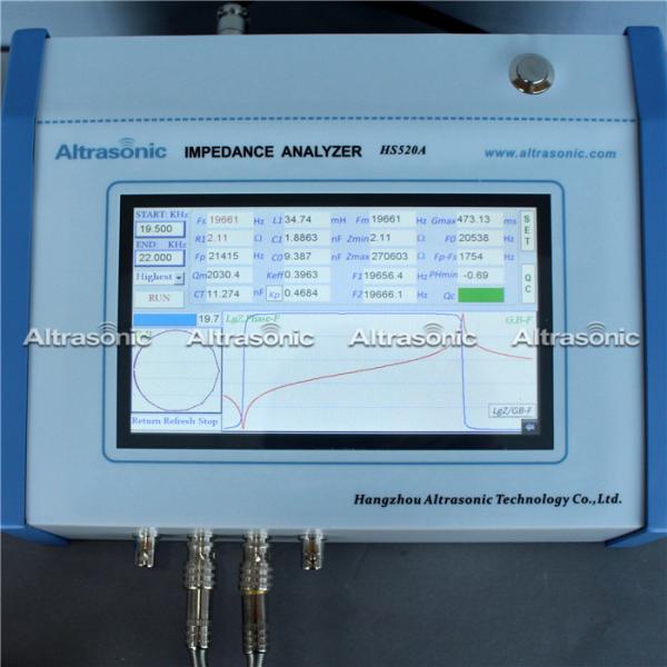 8 Inch Full Touch Screen Measuring Instrument For Ultrasonic Transducers and equipment, Frequency checking