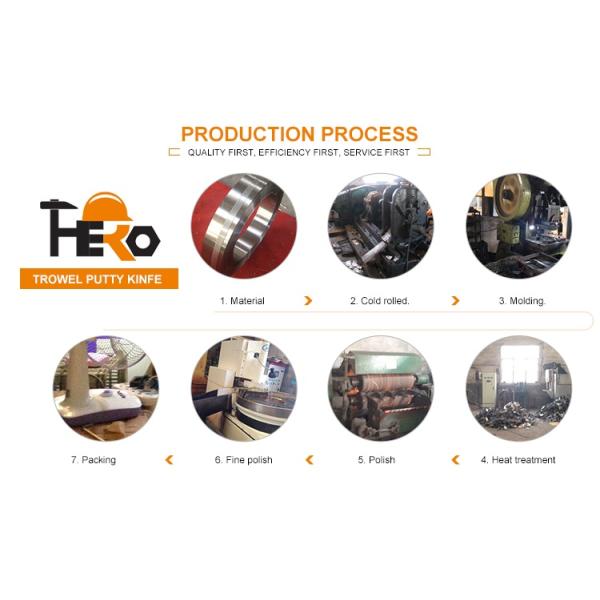 plastering trowel with carbon steel blade teech HW02131T