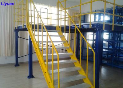Plataforma resistente industrial da construção de aço do assoalho de mezanino do depósito
