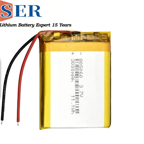 LP805060 3000mAh Lithium polymer battery