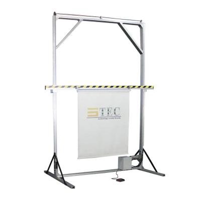 Dual Pole Blinds Inspecting Hoist With Light Box Inspection Hoist For Blinds