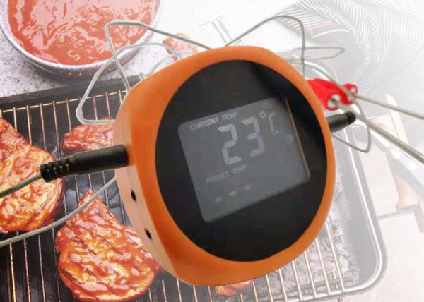 Barbecue Grilling Food Cooking Probe Thermometer Wireless Control 90 * 90 * 35mm