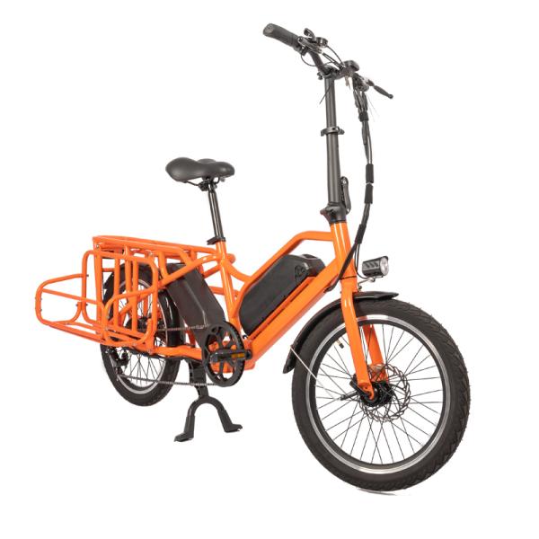 Smart Sensor Dual Battery Cargo Ebike Customized for Family Delivery Convenience