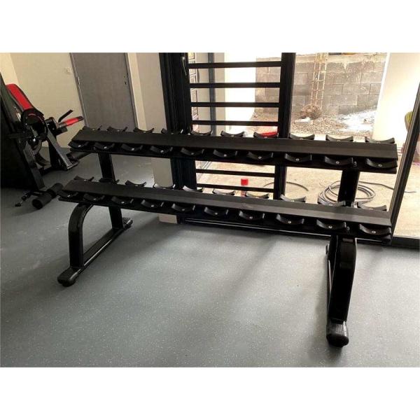3 Tier Commercial Dumbbell Rack Steel Body Building Storage for GYM Fitness Equipment