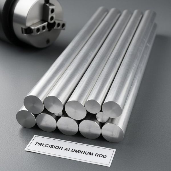 Precision Solid Round Aluminum Rod ±0.1mm Tolerance High Corrosion Resistance