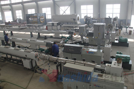 Fully Automated HDPE Pipe Extrusion Machinery with 20-2000mm Diameter Range and High-Efficiency Single Screw Extruder