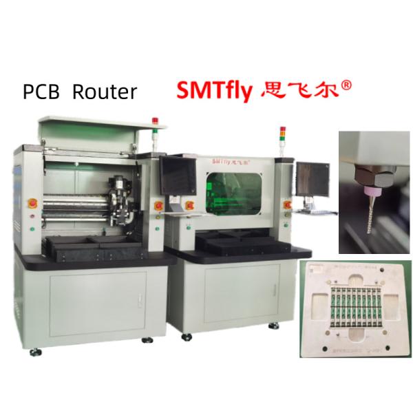 Dual Table CEM PCB Router Depaneling Machine-PCB Router Depaneler